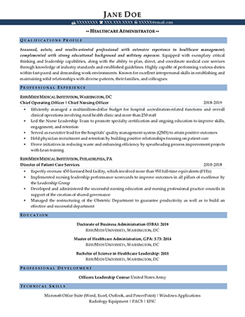 Healthcare Resume Examples | Medical Resume Examples | ResuMeds