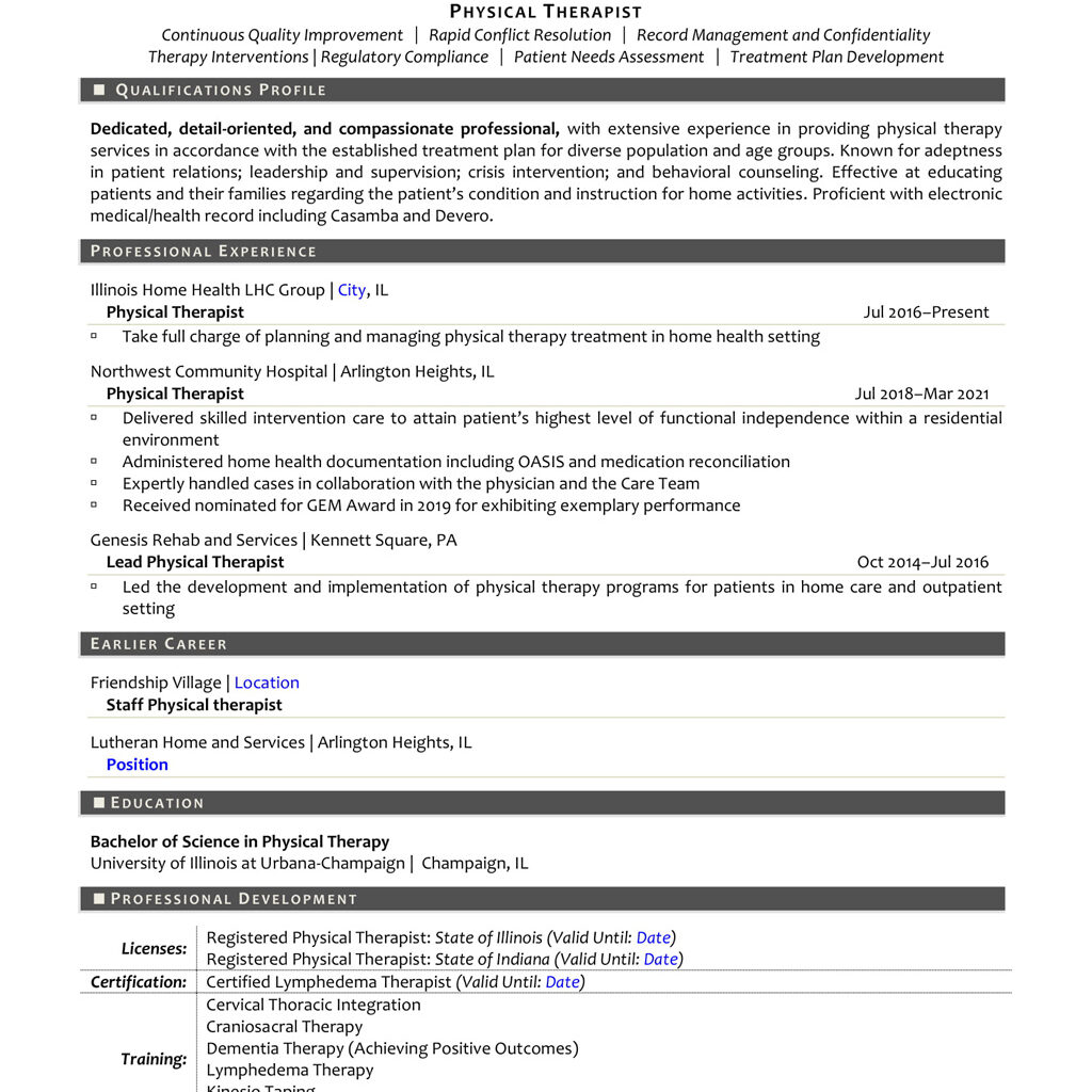 How Long Should A Resume Be Healthcare Job Search Tips   One Page Resume Sample 1024x1024 