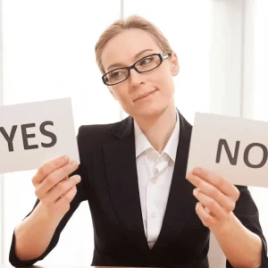 indecisive female applicant to saying yes to a job offer