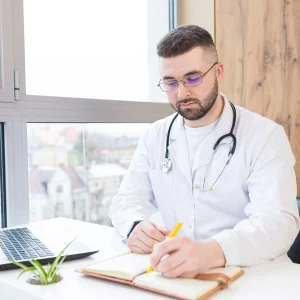 healthcare professional revisiting his 5 year goals examples