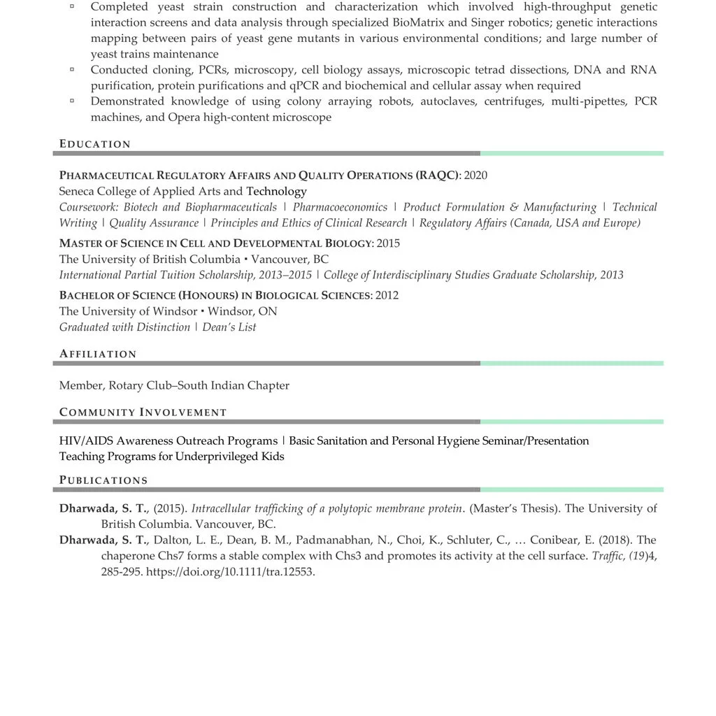 two page resume sample 2 1024x1024 1