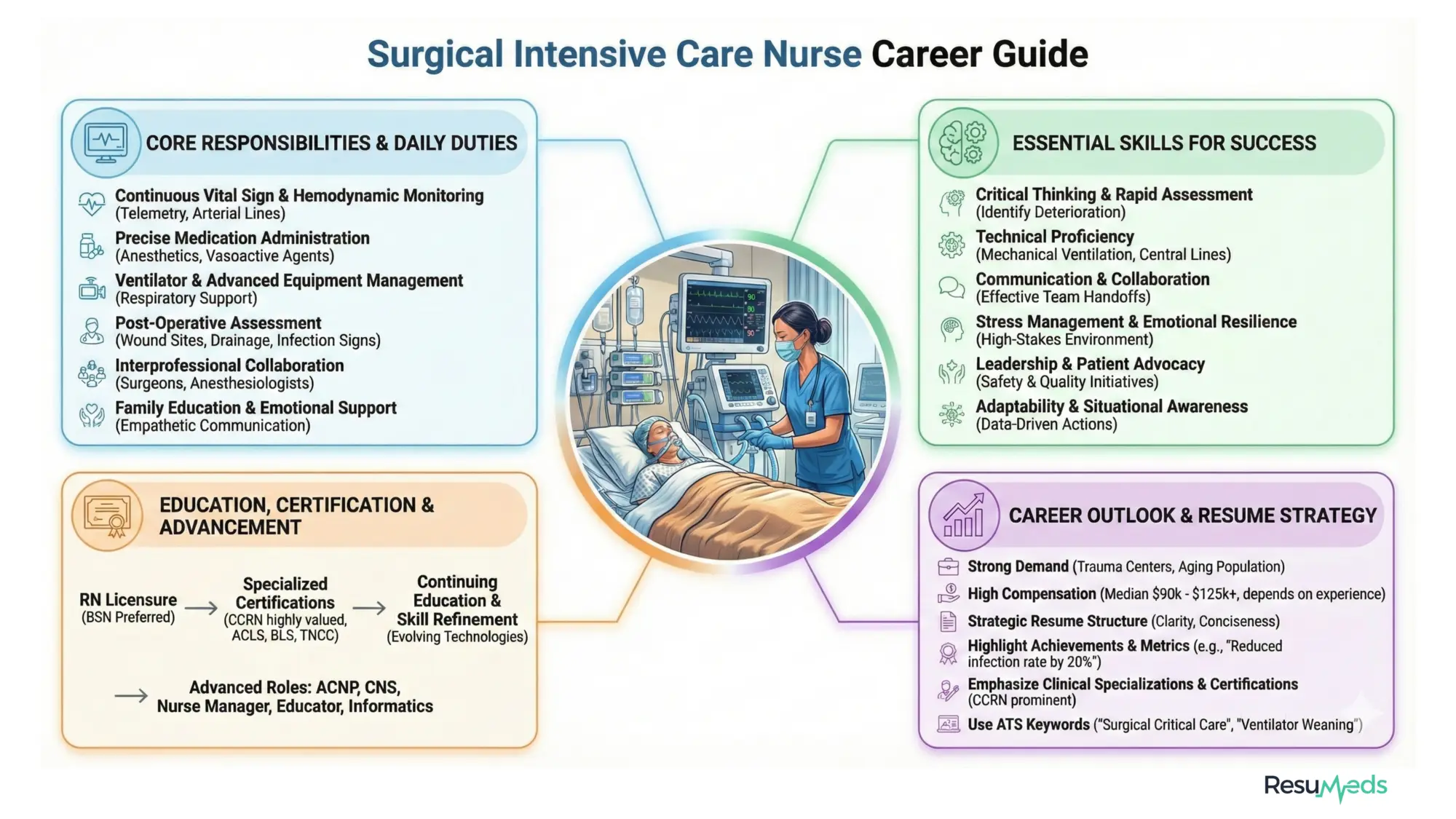 Surgical Intensive Care Nurse Career Guide